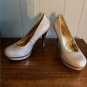 Baby Phat Gold High Heels